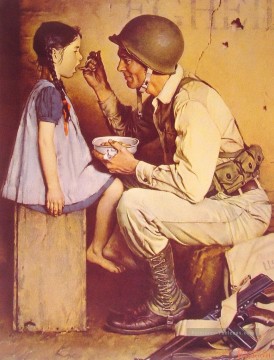 Norman Rockwell Painting - El estilo americano 1944 Norman Rockwell